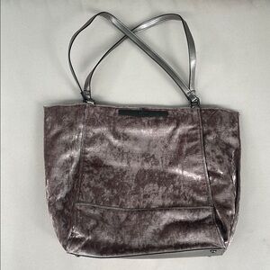 Enzo Angiolini Mauve Tote with Wide Opening - NWOT